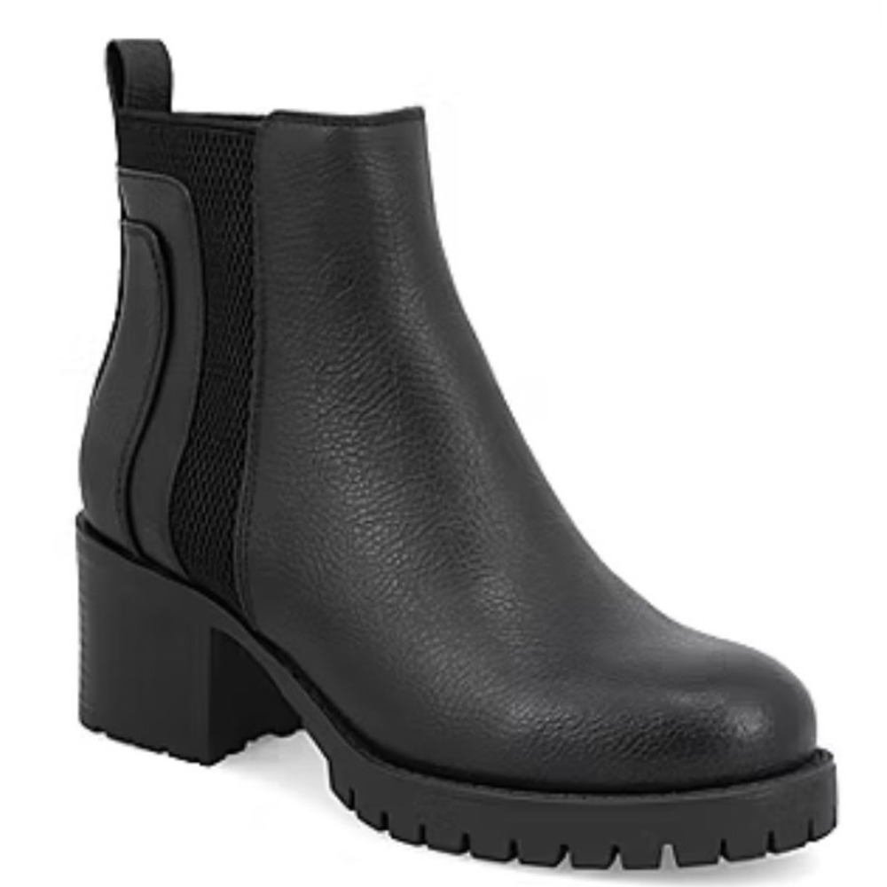 Mia Girl Womens Laritza Block Heel Booties‎ Size 7.5